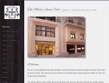 Tablet Screenshot of maltaunionclub.com